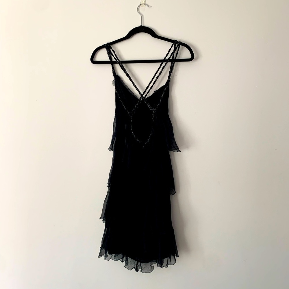 Little Black Dress from Mango. Size XS / size 4. Flowy with layers.